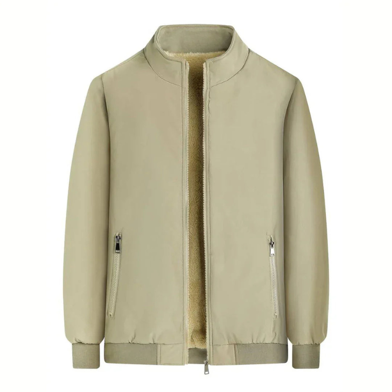 Mens Winter Jackets | Bomber Jacket Casual | Warm Stand Collar