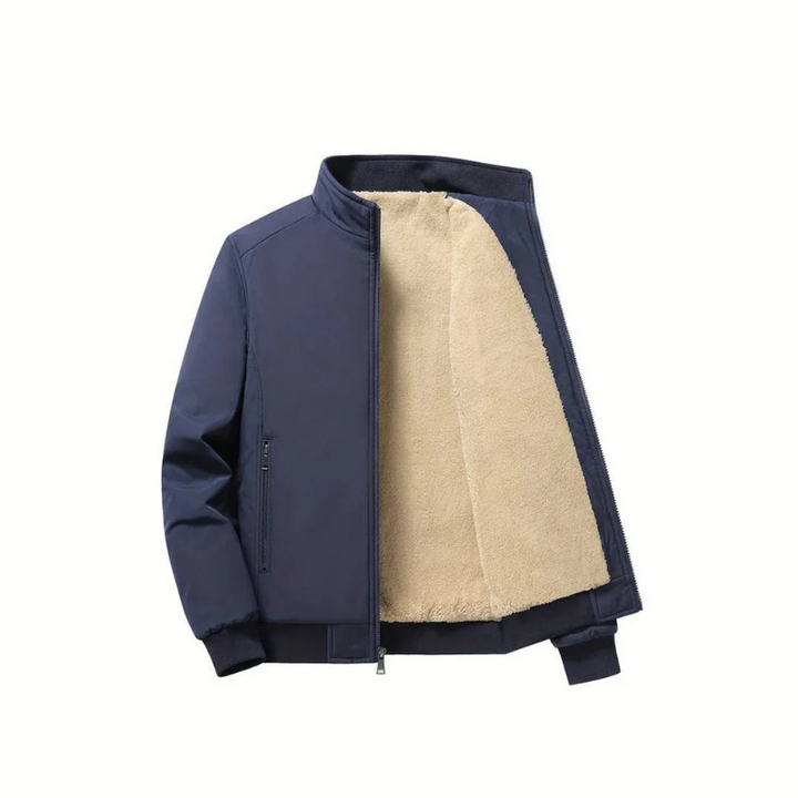 Mens Winter Jackets | Bomber Jacket Casual | Warm Stand Collar