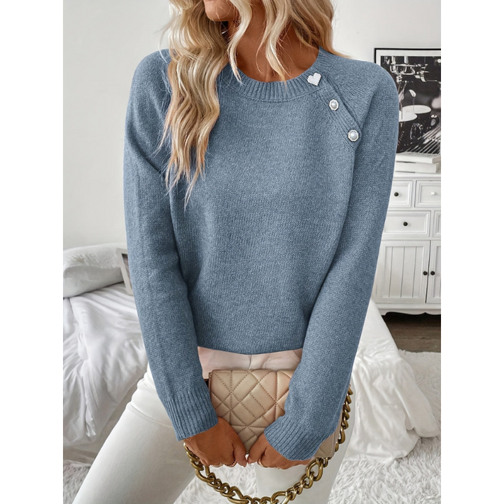 Women’s Jumper | Knitted Clothing | Round Neck Sweater