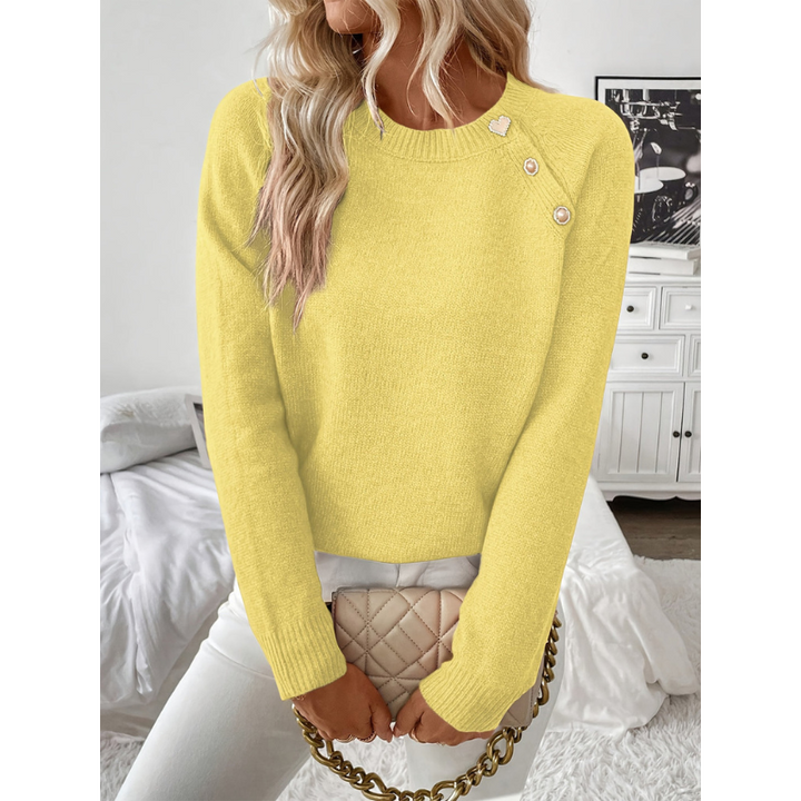 Women’s Jumper | Knitted Clothing | Round Neck Sweater