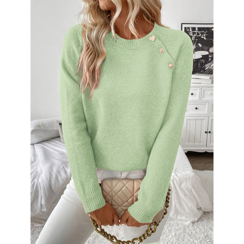 Women’s Jumper | Knitted Clothing | Round Neck Sweater