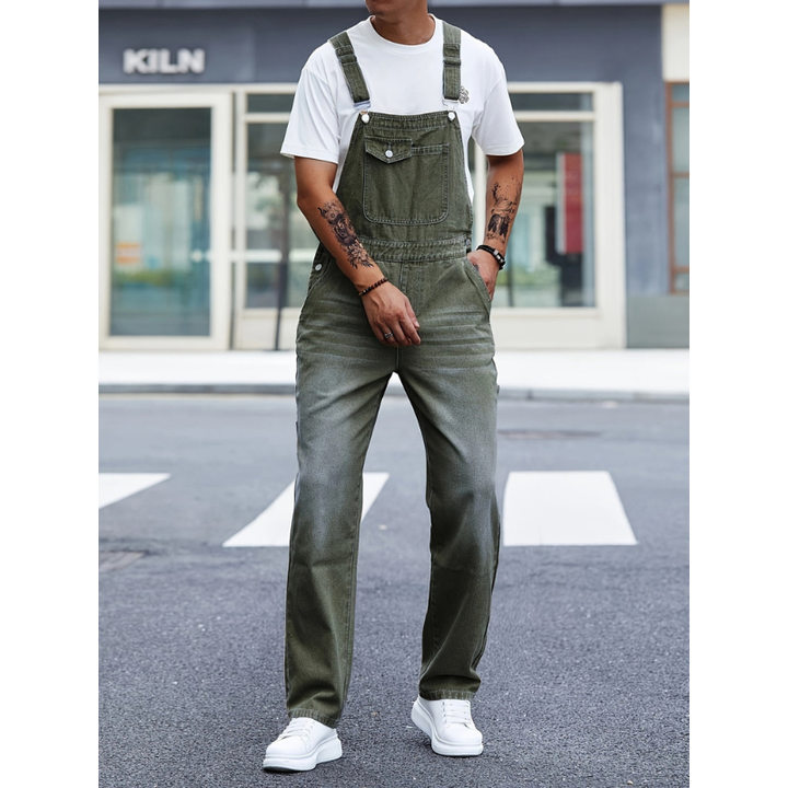 Men’s Jumpsuit | Loose Cargo Pants | Casual Mens Clothing
