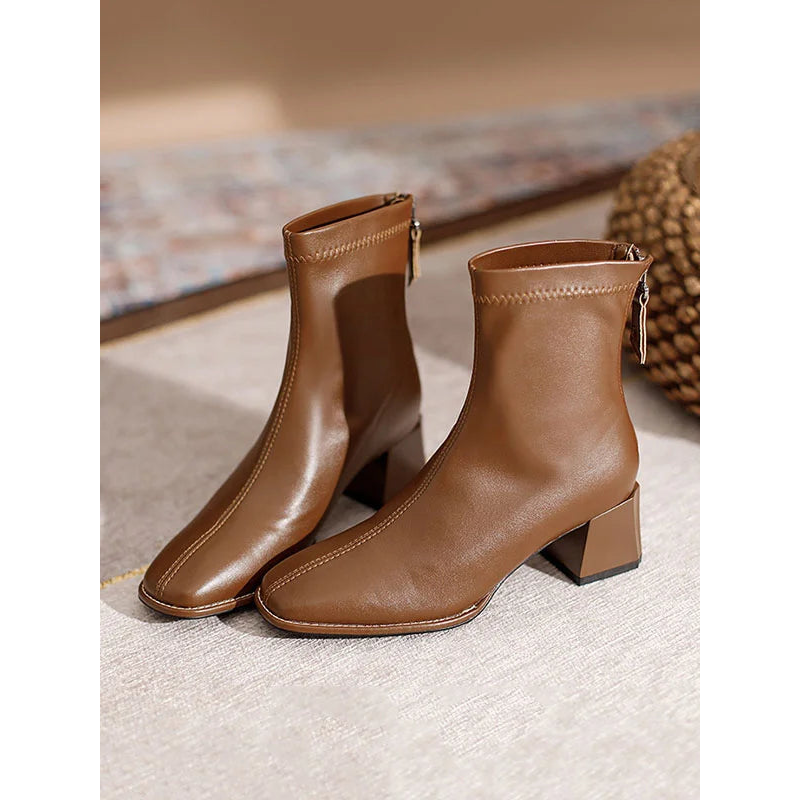 Women’s Shoes | Casual Boots | Classic Ankle Zip Design
