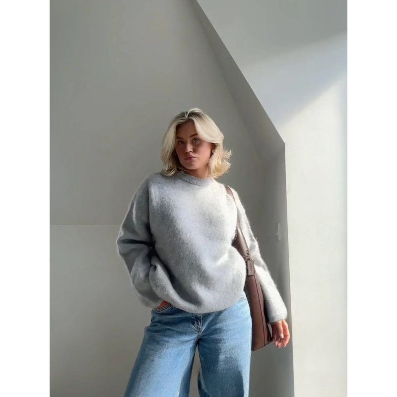 Women’s Jumpers | Soft Loose Fit Pullover | Cozy Winter Clothing