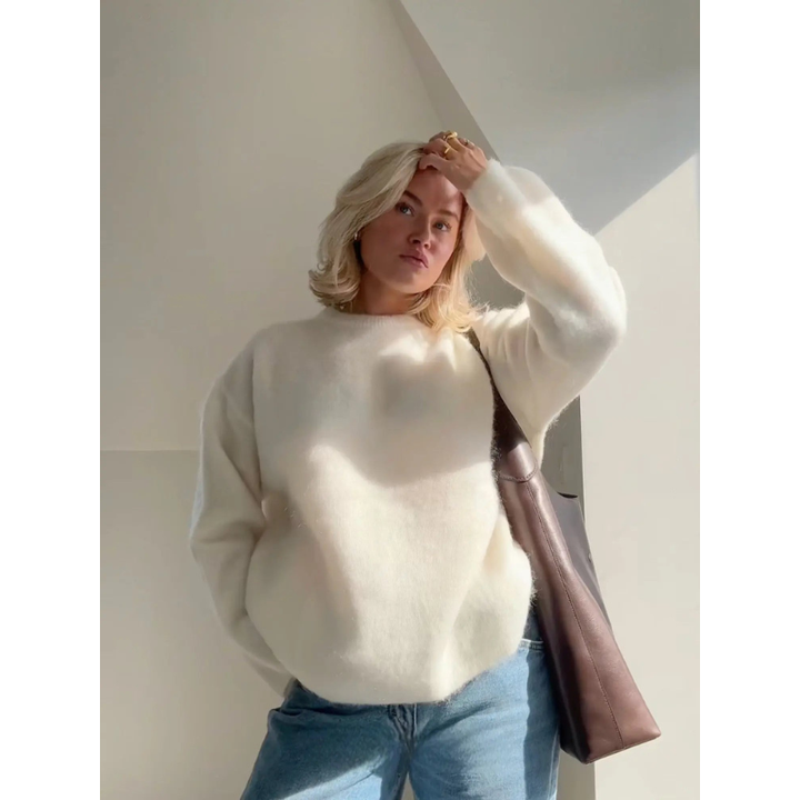 Women’s Jumpers | Soft Loose Fit Pullover | Cozy Winter Clothing