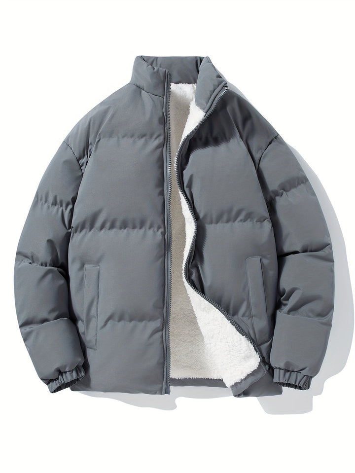 Mens Winter Jackets | Classic Puffer Design | Warm Puffer Coat