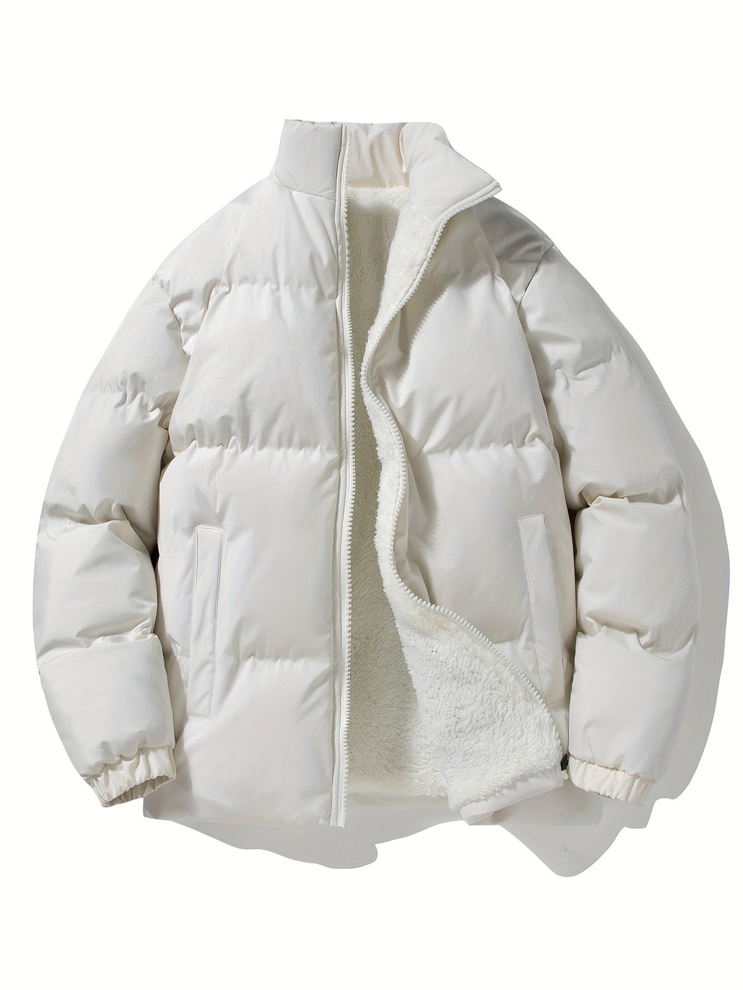 Mens Winter Jackets | Classic Puffer Design | Warm Puffer Coat