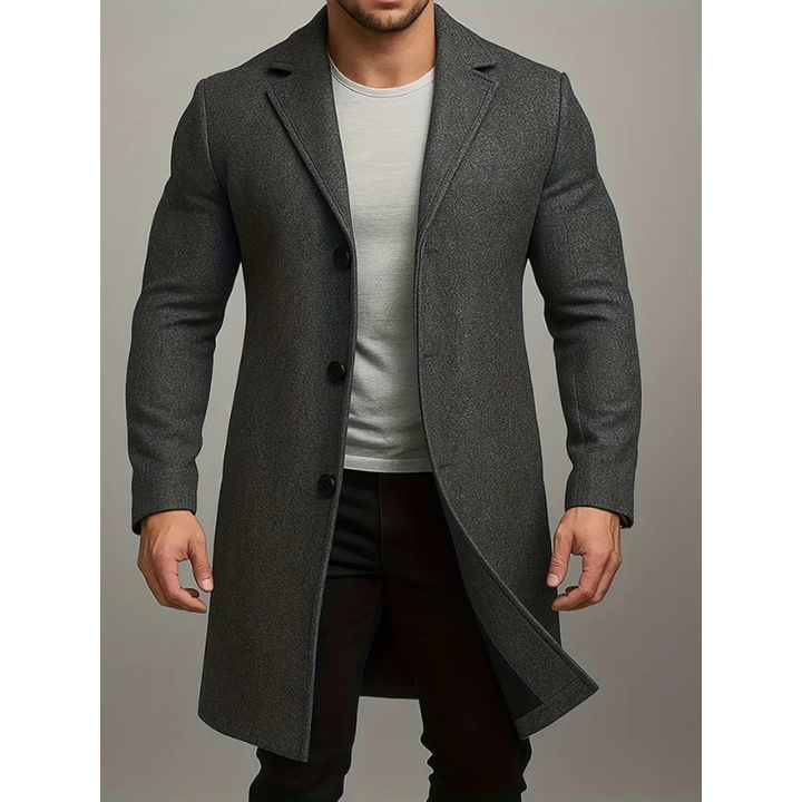 Mens Coats | Elegant Long Design | Trendy Mens Winter Jackets