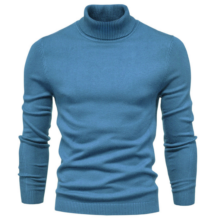 Men’s Jumper | Turtleneck Warm Slim Fit Knit | Stylish Mens Clothing