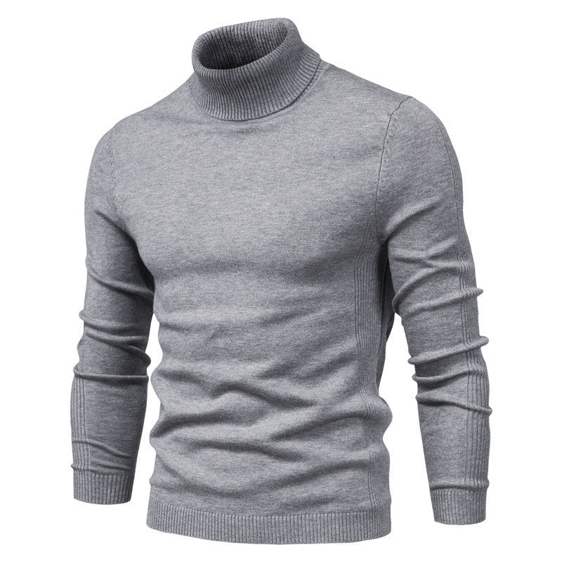 Men’s Jumper | Turtleneck Warm Slim Fit Knit | Stylish Mens Clothing