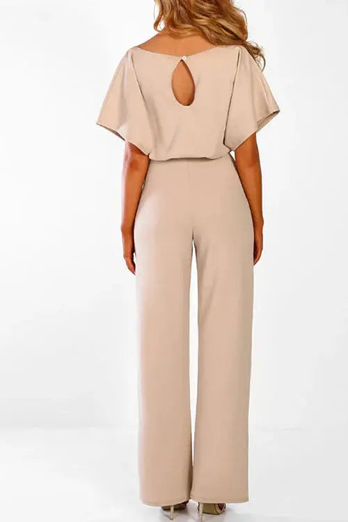 Women’s Jumpsuit | Waist Tie Silhouette | Modern Clothing Style