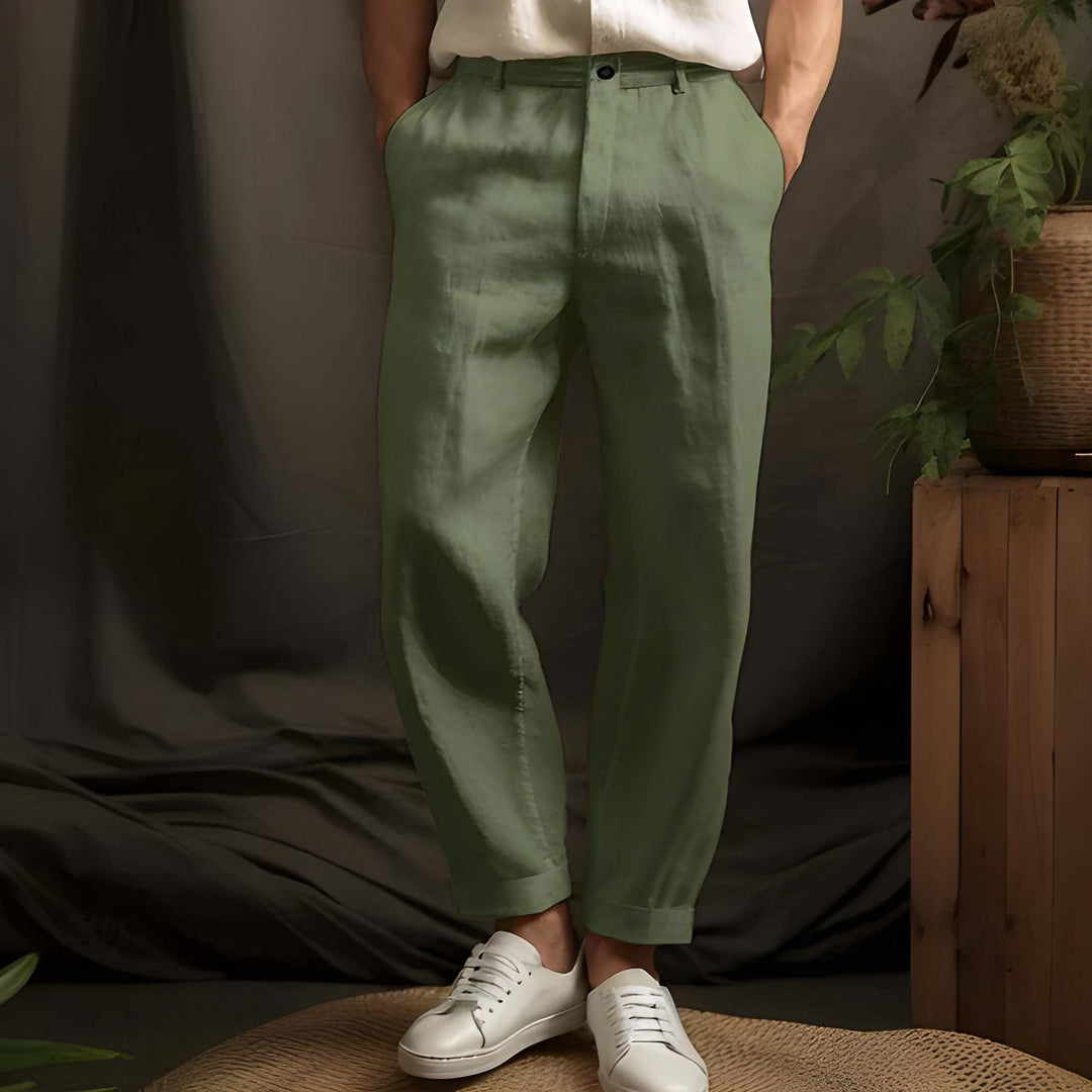 Mens Trousers | Relaxed Lightweight Fit | Modern Clothing