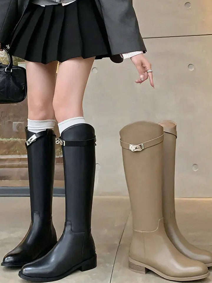 Knee Hight Boots | Elegant Riding Style | Womens  Classic Shoes