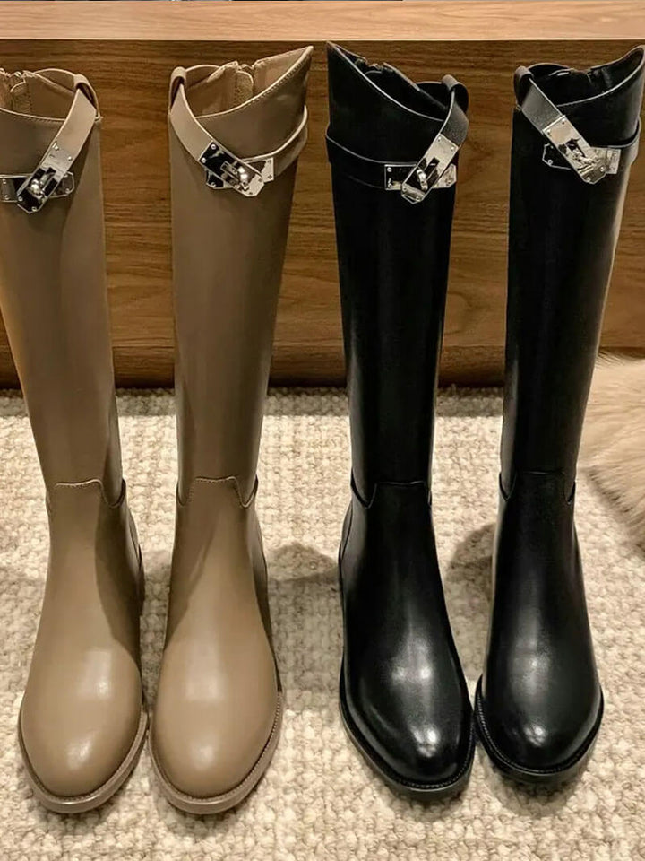 Knee Hight Boots | Elegant Riding Style | Womens  Classic Shoes
