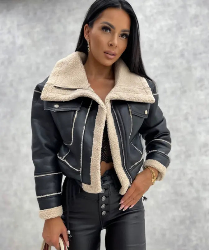 Women's Jackets | Cropped Warm Stylish | Winter Clothing