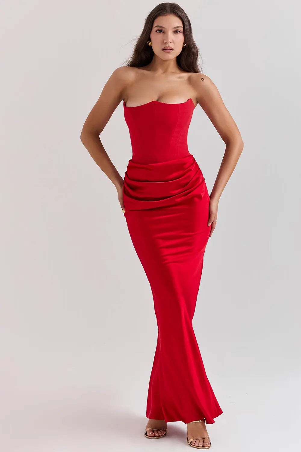 Women’s Maxi Dress | Strapless Elegant Evening | Elegant Dresses