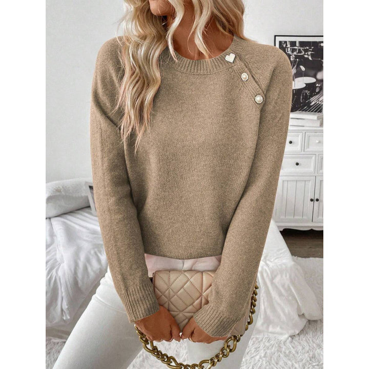 Women’s Jumper | Knitted Clothing | Round Neck Sweater