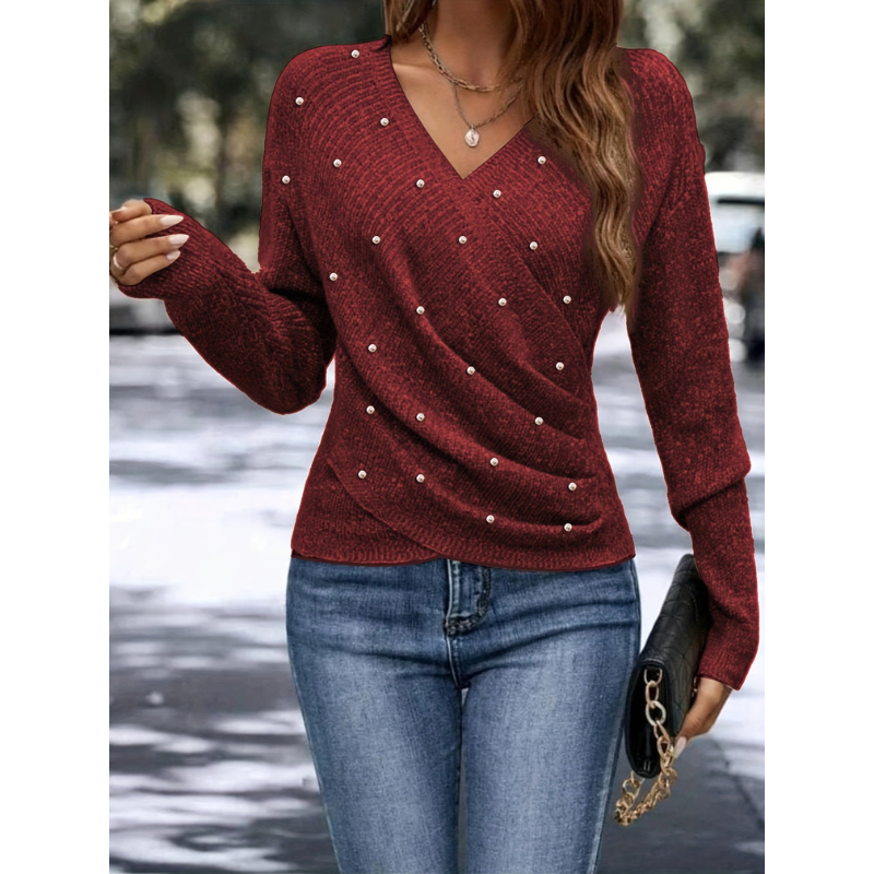 Women’s Jumper | Slim Fit  | V Neck Clothing