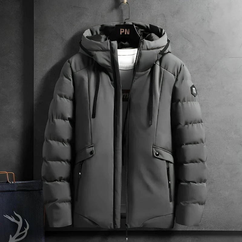 Men’s winter Jacket | Hooded Winter Coat | Casual Thick Lining