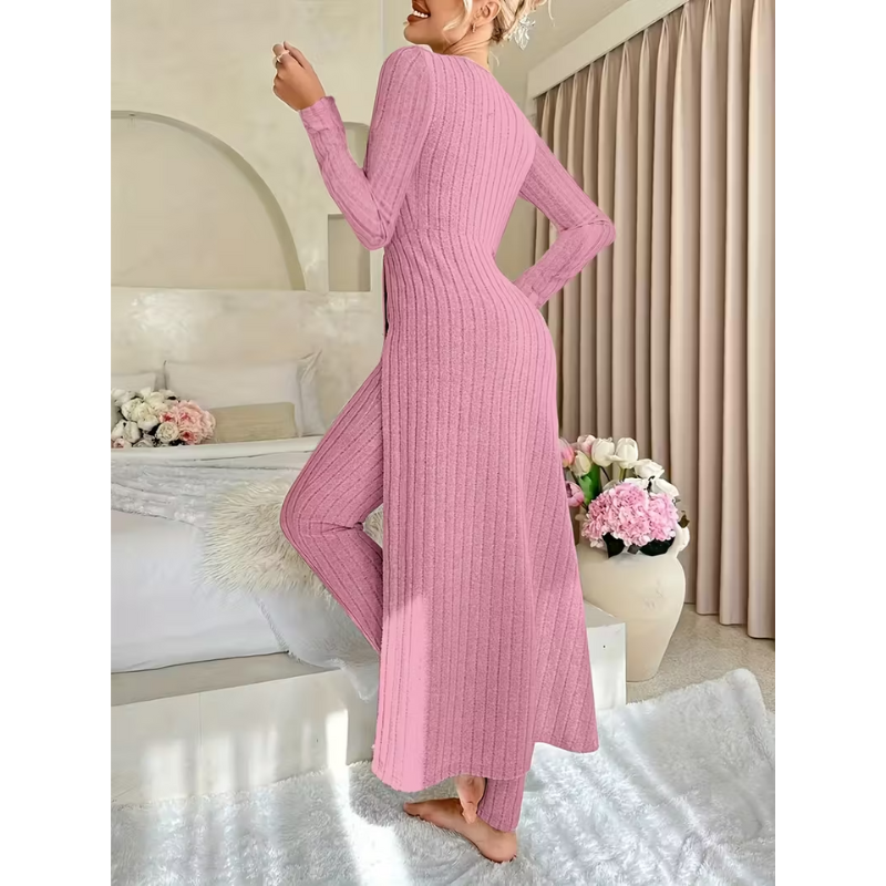 Women’s Two-Piece Set | Long Sleeve Top & Pants | Clothing