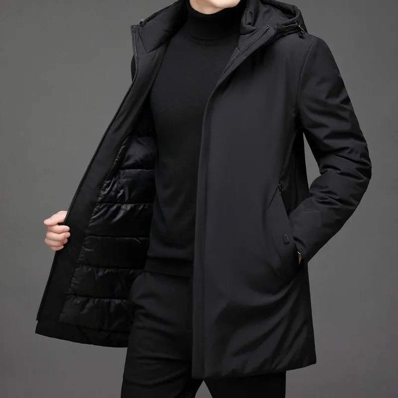 Mens Winter Jackets | Waterproof Warm Parka | Classic Mens Clothing