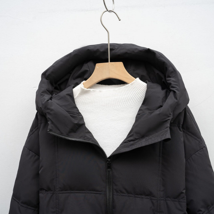 Women’s Jackets | Quilted Puffer with Hood | Warm Winter Clothing