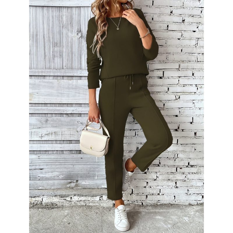 Women’s Set | Drawstring Trouser and Shirt | Casual Clothing