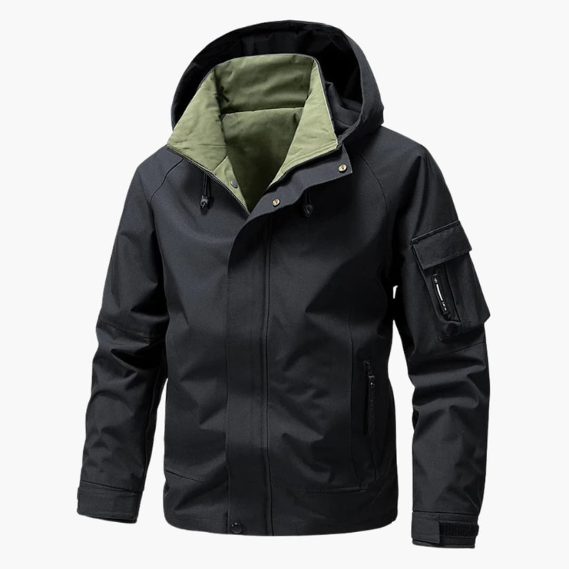 Mens Winter Jackets | Waterproof Hooded Design | Outdoor Mens Clothing