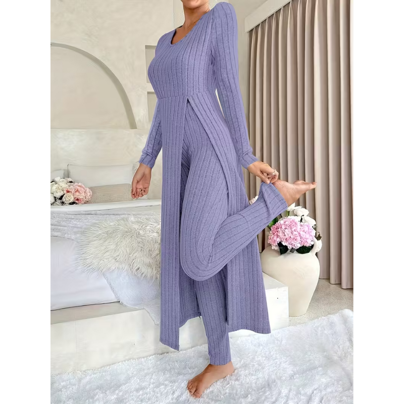 Women’s Two-Piece Set | Long Sleeve Top & Pants | Clothing