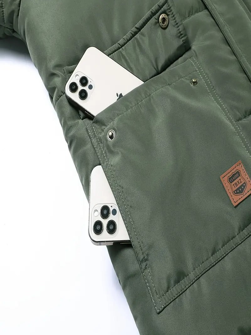 Mens Winter Jacket | Thick Hooded Design | Durable Mens Jackets