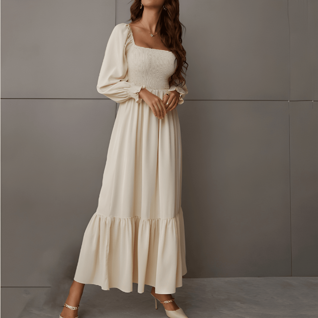 Women Dress | Long Sleeve | Flattering Silhouette | Autumn