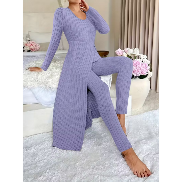 Women’s Two-Piece Set | Long Sleeve Top & Pants | Clothing