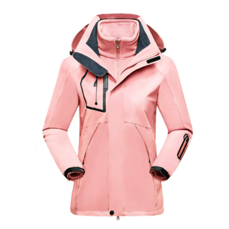Women's Jacket | 3-in-1 Winter Hiking Coat | Waterproof