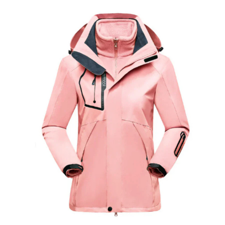 Women's Jacket | 3-in-1 Winter Hiking Coat | Waterproof