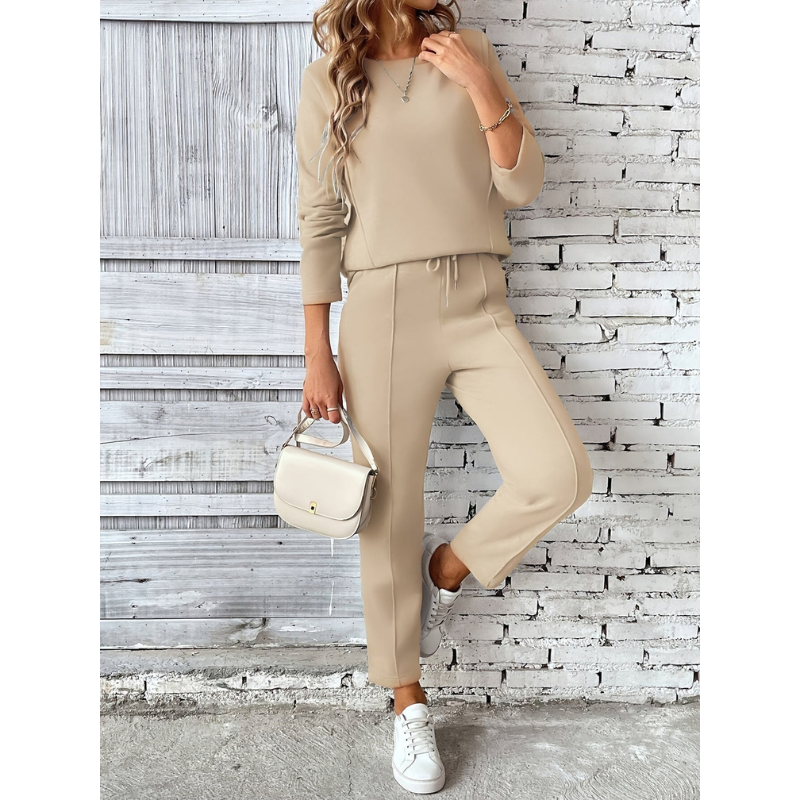 Women’s Set | Drawstring Trouser and Shirt | Casual Clothing