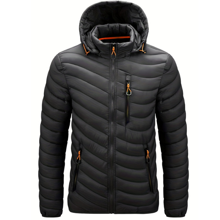 Mens Winter Jackets | Lightweight Hooded Design | Bomber Jacket Style
