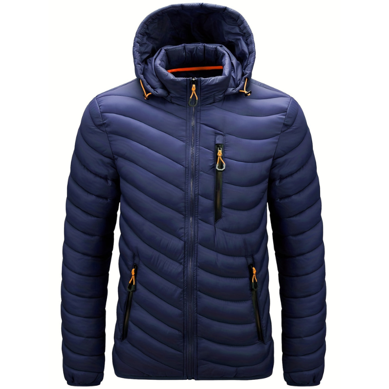 Mens Winter Jackets | Lightweight Hooded Design | Bomber Jacket Style