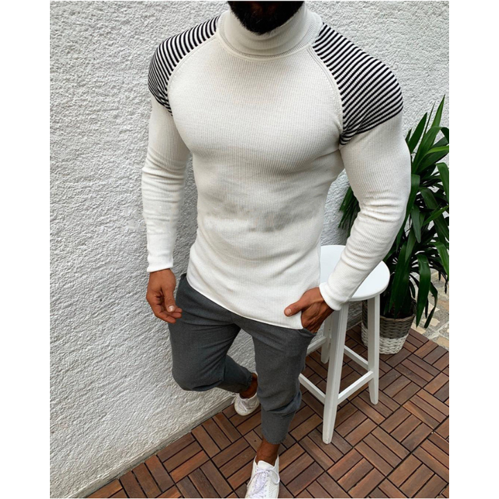 Men's Sweatshirt | Fitted Knit Style | Modern Mens Clothing