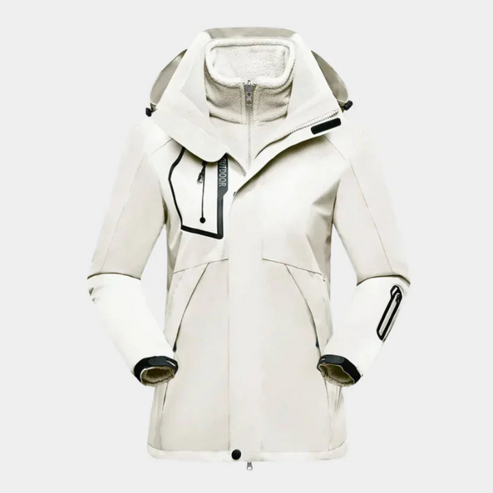 Women's Jacket | 3-in-1 Winter Hiking Coat | Waterproof