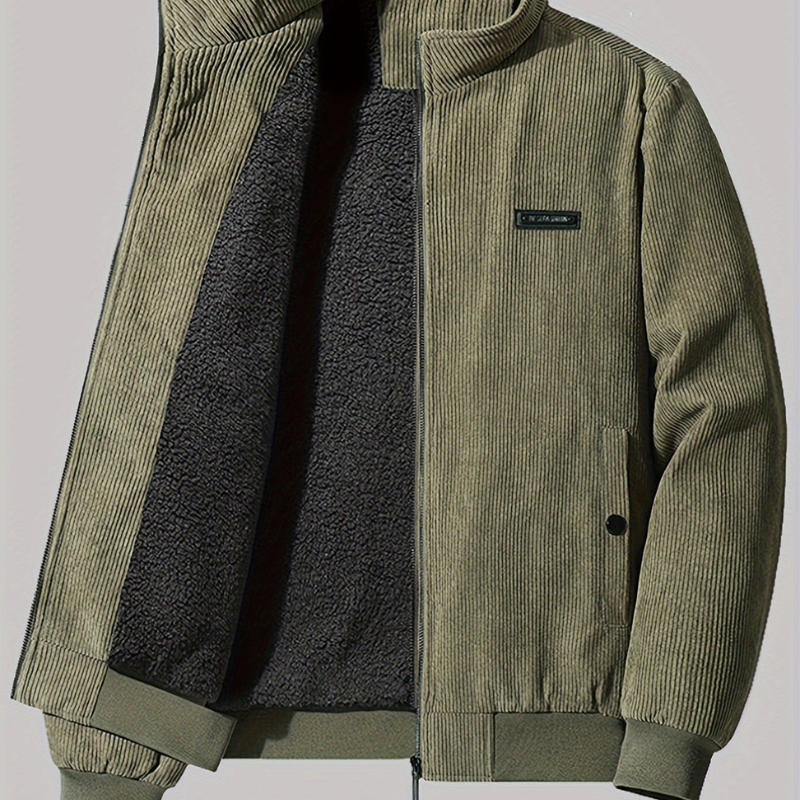 Mens Winter Jackets | Plush Lined Collar | Winter Mens Clothing