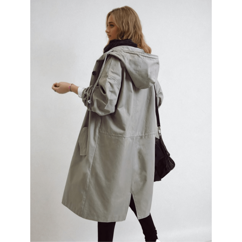 Women’s Coats | Waterproof Hooded Trench | Casual Outdoor Clothing