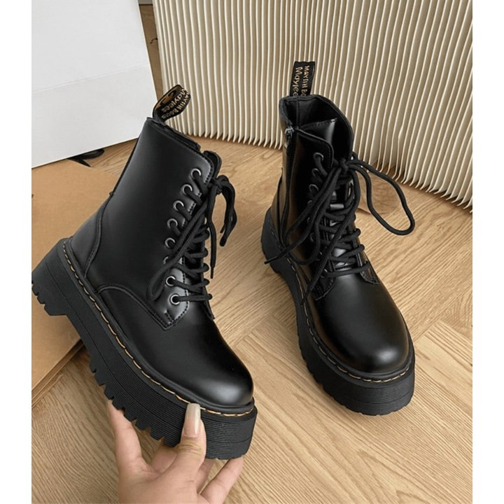 Women's Boots | Chunky Platform Boots | Platform Stylish Shoes