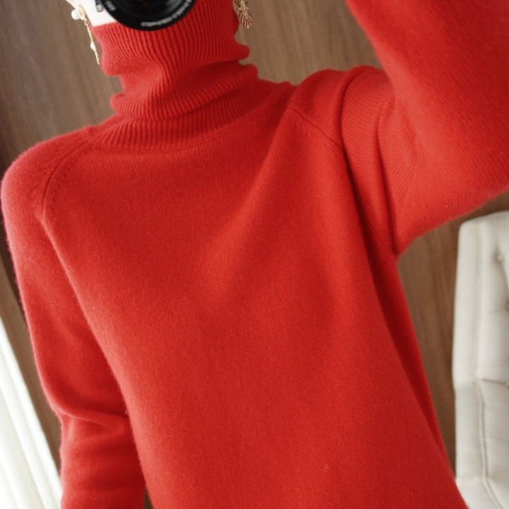 Womens Jumpers | Elegant Turtleneck Sweater | Cozy Clothing