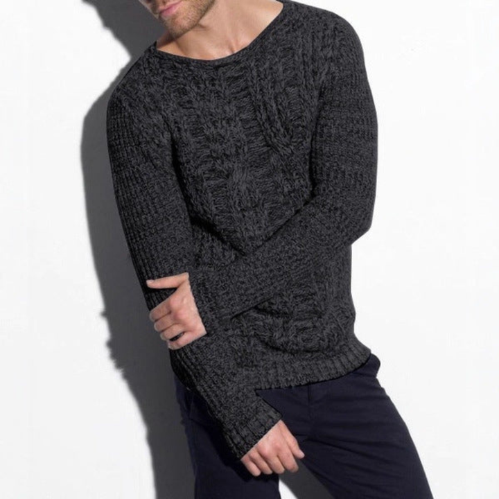 Men's Sweatshirt | Chunky Cable Knit | Premium Mens Clothing