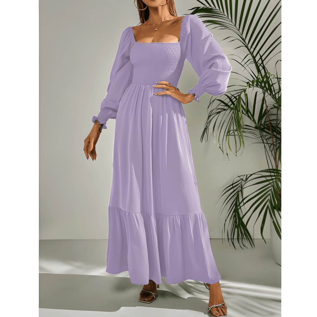 Women Dress | Long Sleeve | Flattering Silhouette | Autumn