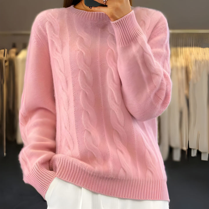 Women’s Jumper | Winter Knitted Sweater | Round Neck