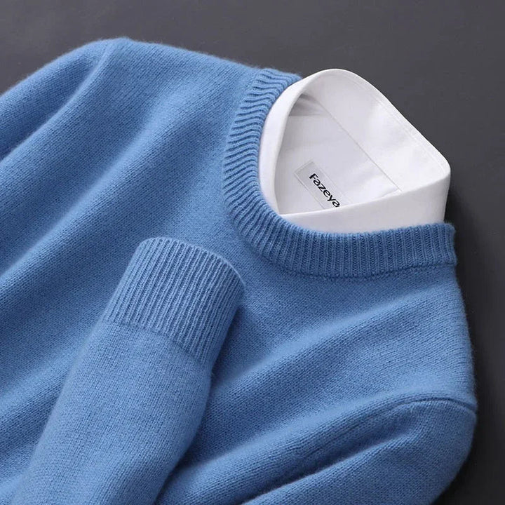 Men's Jumper | Soft Classic Crewneck Knit Style | Mens Clothig