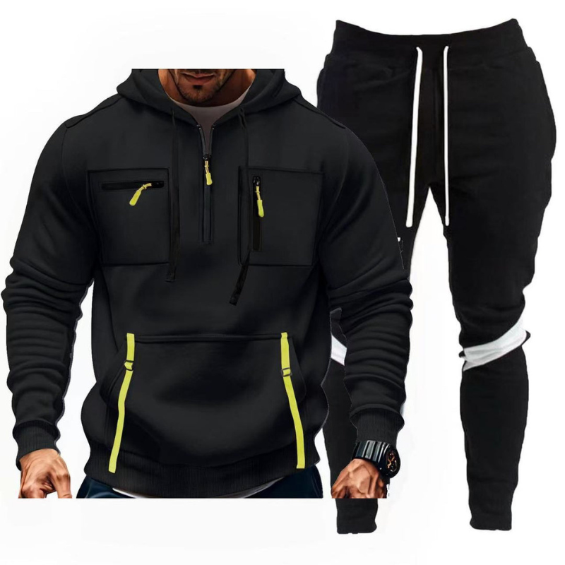 Men’s Tracksuit | Slim Fit | With Hood | Winter