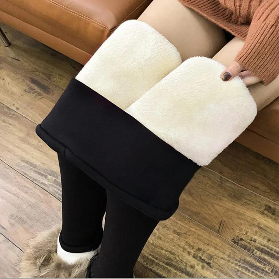 Women’s Winter Leggings | High Waist & Warm | Thick Pants | Ankle Length