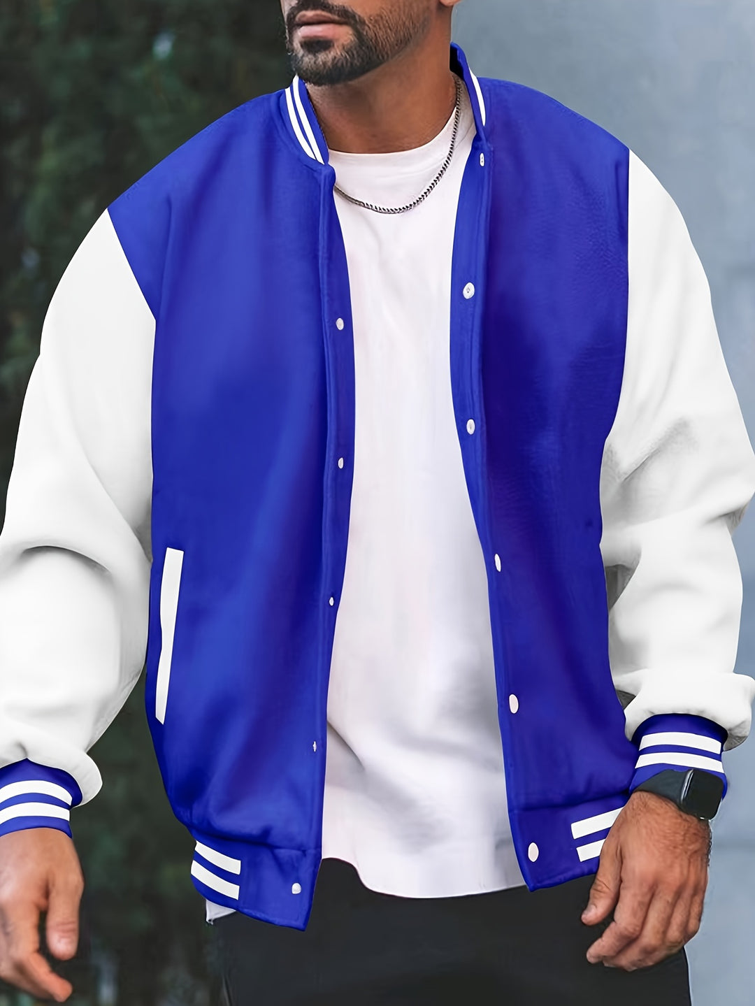 Men’s Jacket | Retro Casual | With Buttons | Autumn